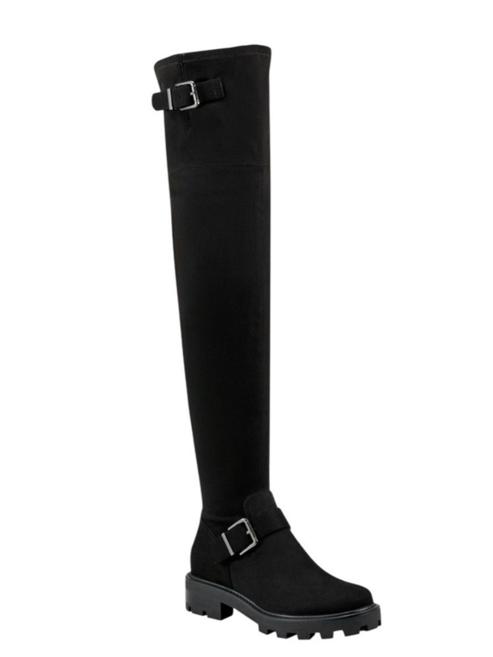 Marc Fisher Ganven Over The Knee Lug Sole Boots NEW IN BOX